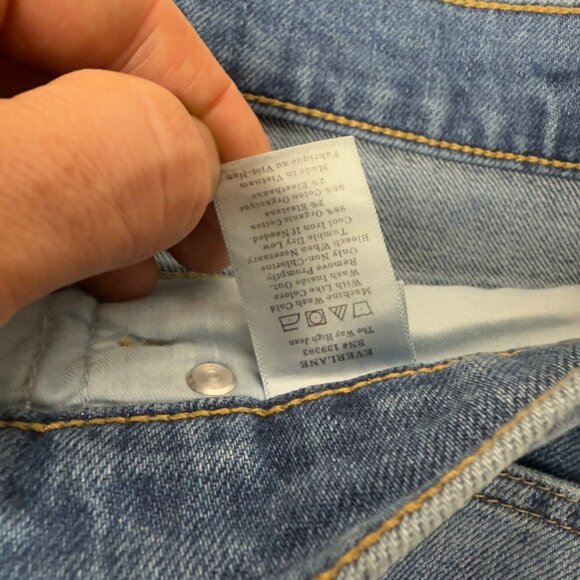 Everlane Women's High Rise Jeans - Blue - Picture 6 of 7